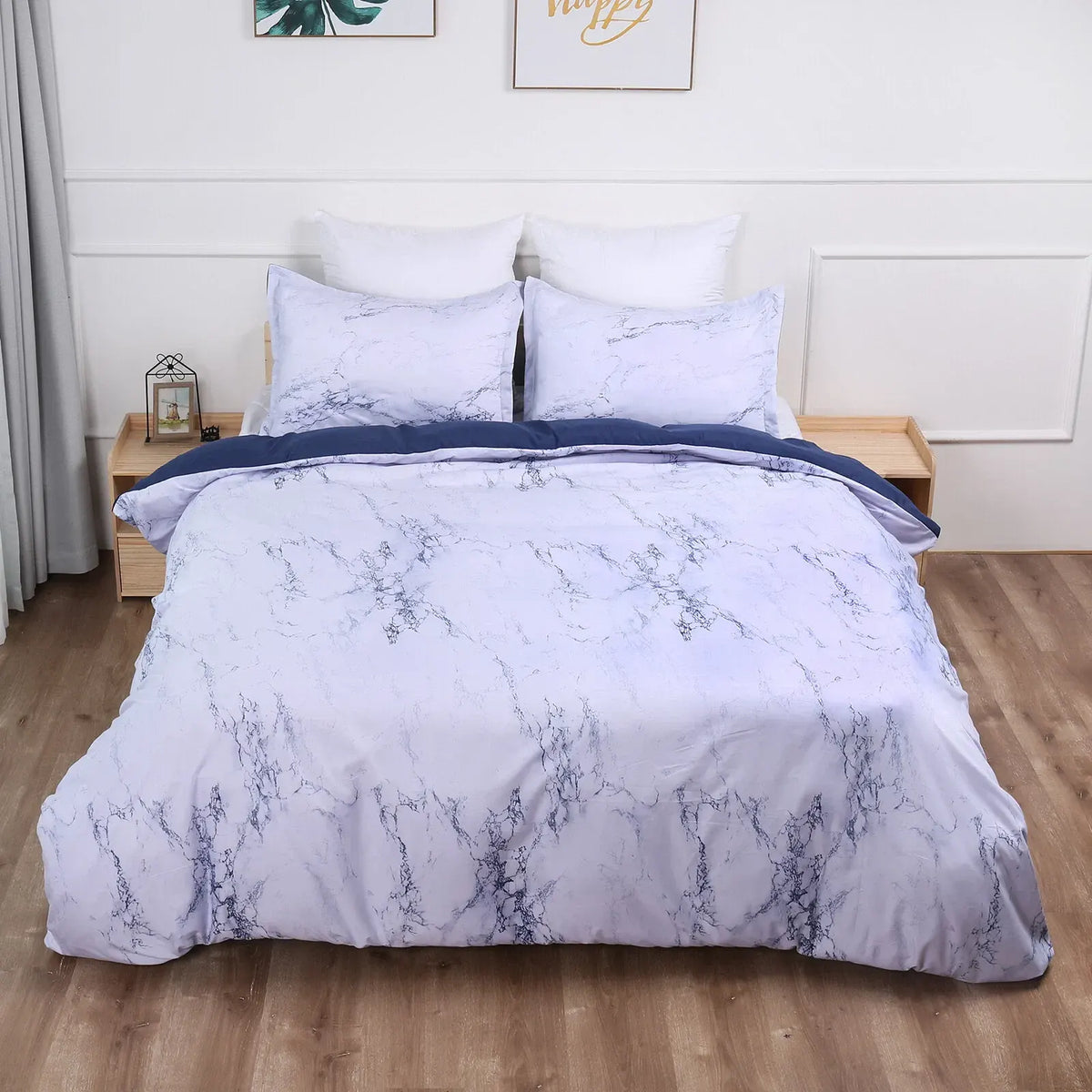 Marble Palermo Serenity Quilt / Doona / Duvet Cover set - Image 4