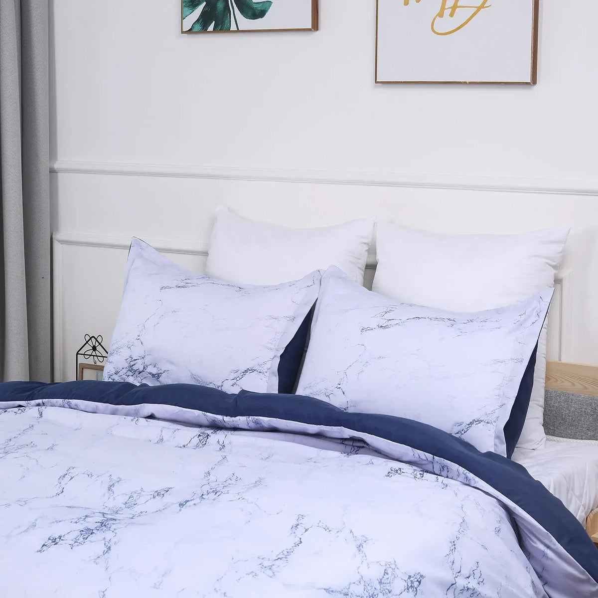 Marble Palermo Serenity Quilt / Doona / Duvet Cover set - Image 7