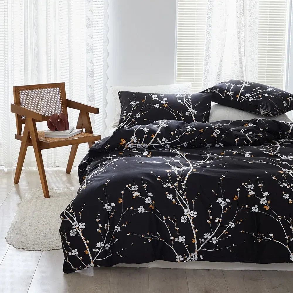 Maison Solenne Botanical Quilt / Doona / Duvet Cover set - Image 3