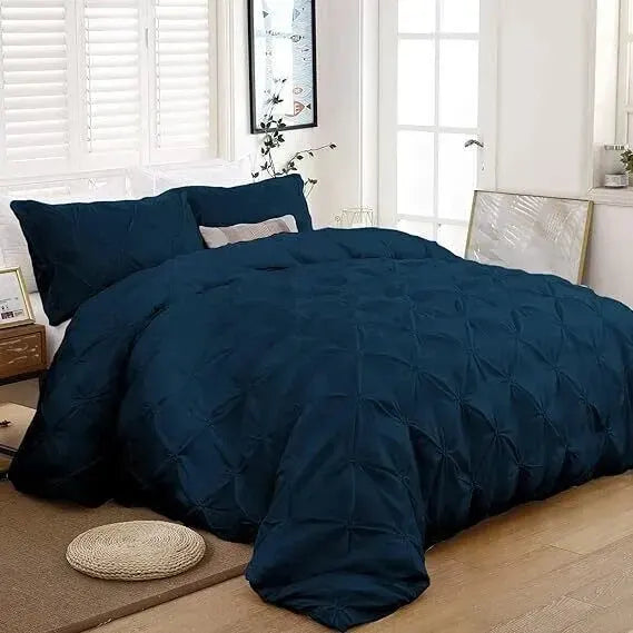 Blue Lombardy Ivy Quilt / Doona / Duvet Cover set - Image 2