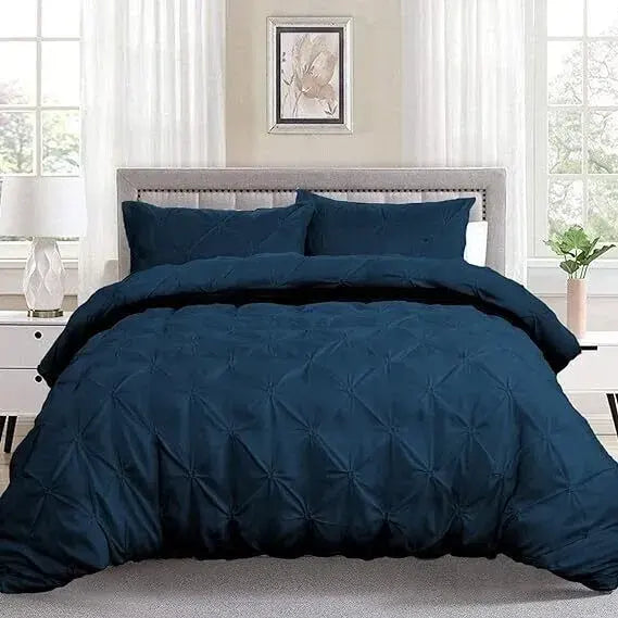 Blue Lombardy Ivy Quilt / Doona / Duvet Cover set
