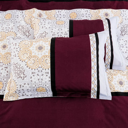 Stripe Catalina Leaf Quilt / Doona / Duvet Cover set - Image 6