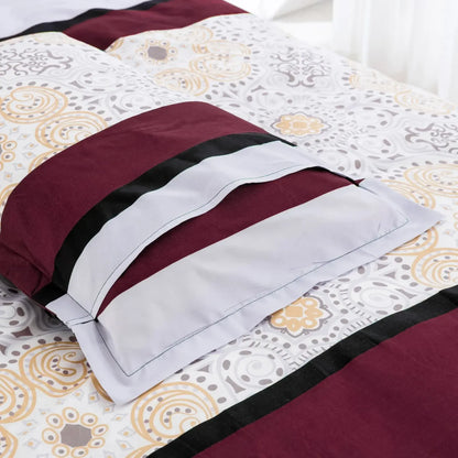 Stripe Catalina Leaf Quilt / Doona / Duvet Cover set - Image 7