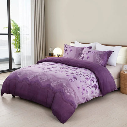 Stripe Chantilly Eden Quilt / Doona / Duvet Cover set - Image 2