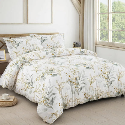 Whisper Nordic Eden Quilt / Doona / Duvet Cover set - Image 2