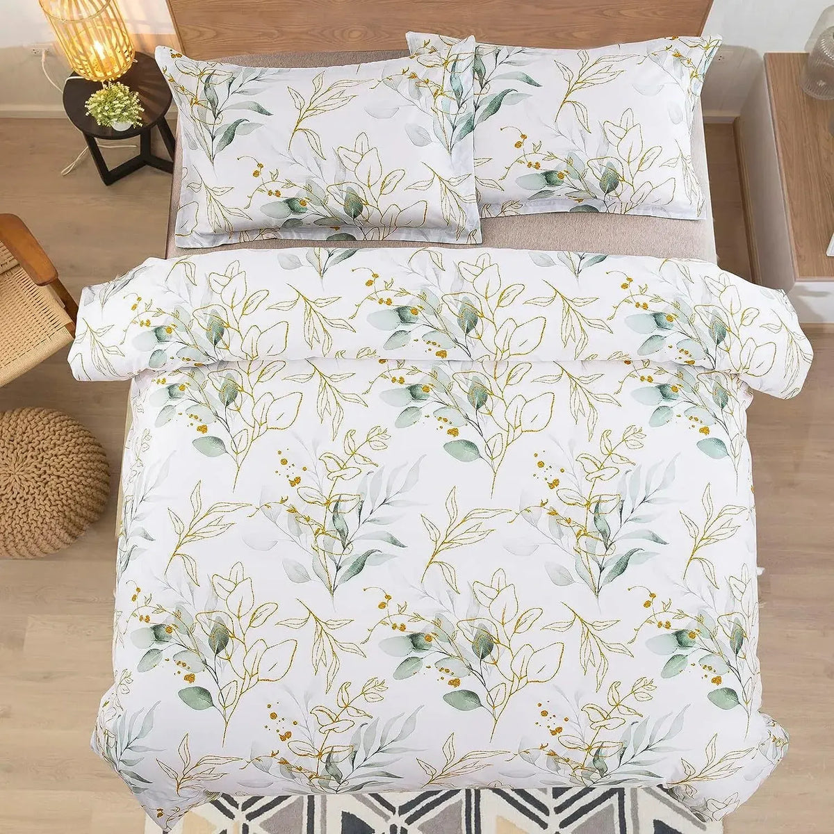 Whisper Nordic Eden Quilt / Doona / Duvet Cover set - Image 5