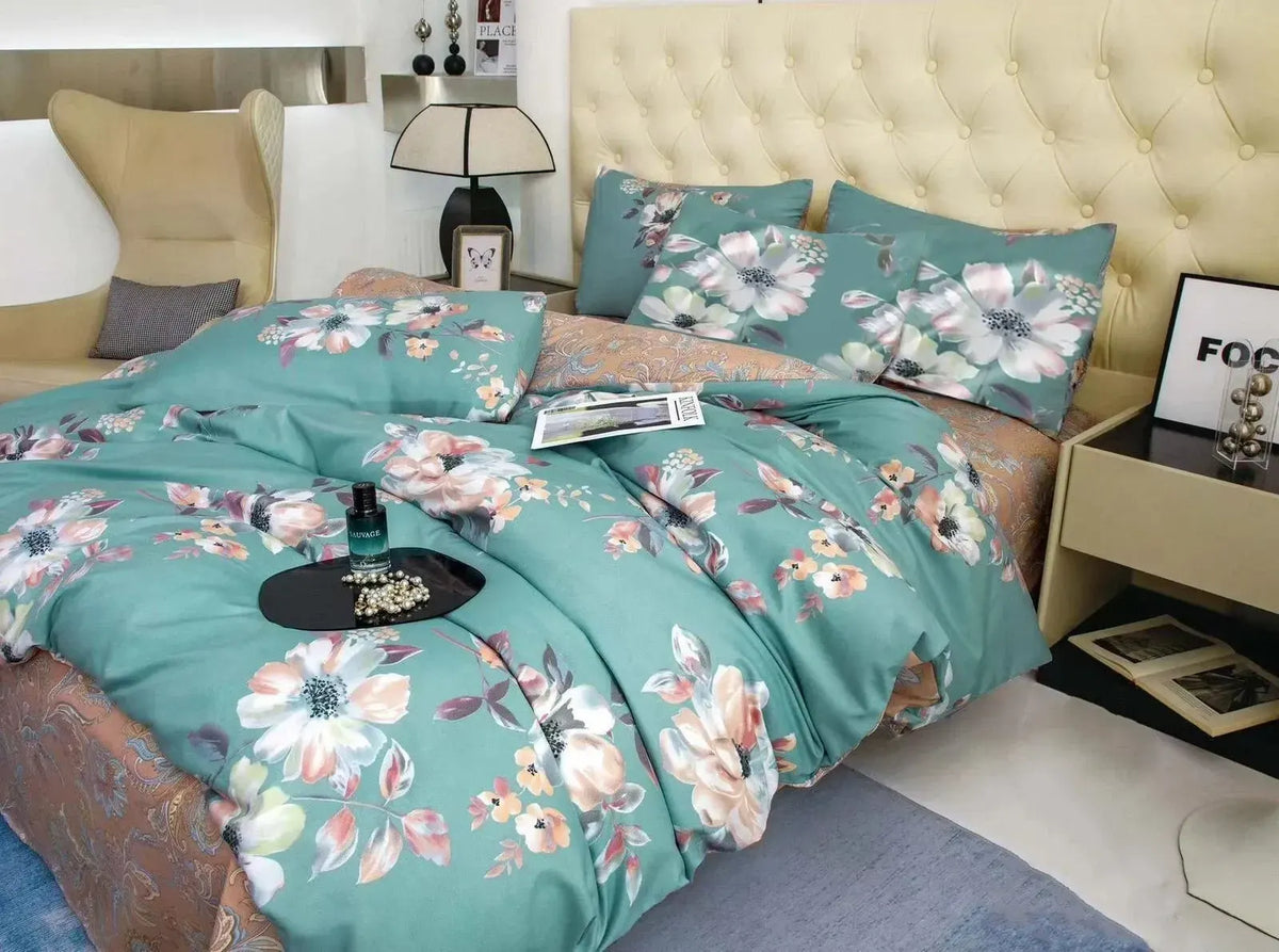Stripe Riviera Eden Quilt / Doona / Duvet Cover set - Image 6