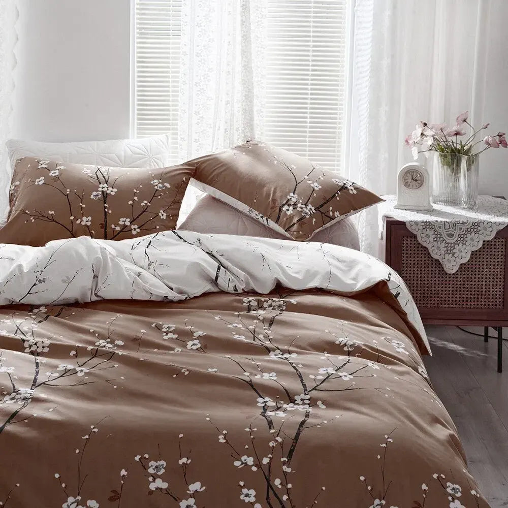 Stripe Aveline Willow Quilt / Doona / Duvet Cover set - Image 3