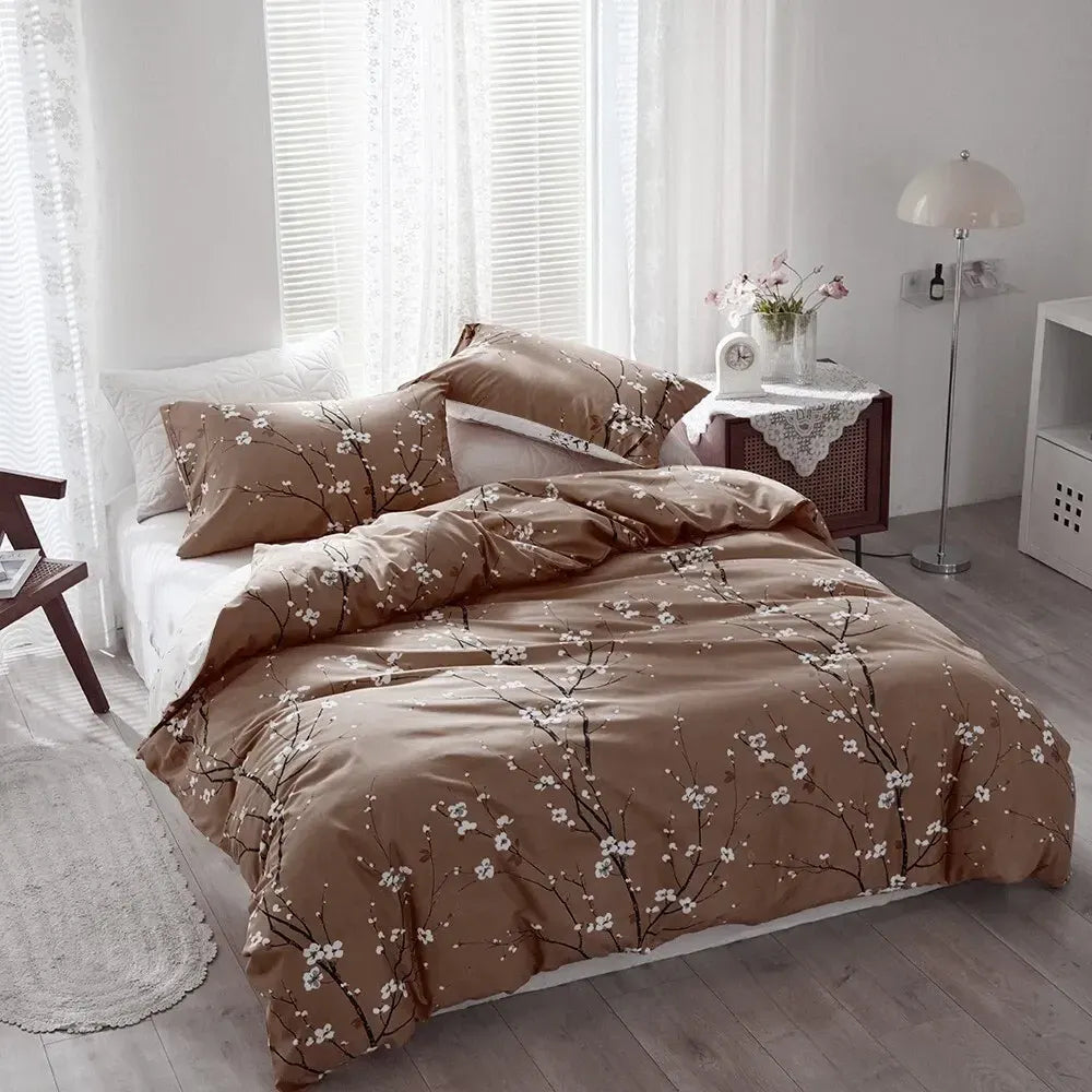 Stripe Aveline Willow Quilt / Doona / Duvet Cover set - Image 2