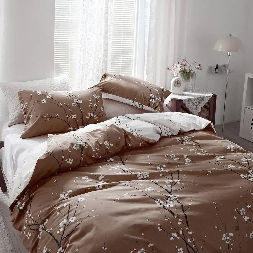 Stripe Aveline Willow Quilt / Doona / Duvet Cover set - Image 4