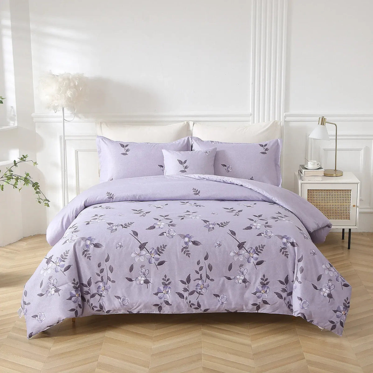 Garden Bijou Leaf Quilt / Doona / Duvet Cover set