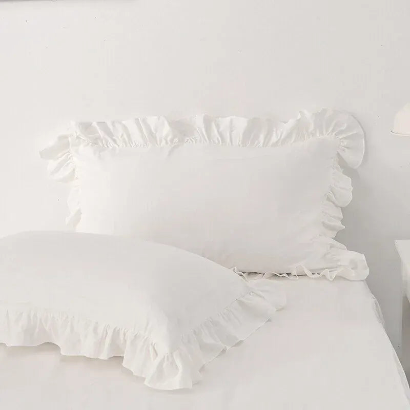 Multi Ruffled Celeste Charm Quilt / Doona / Duvet Cover set - Image 7
