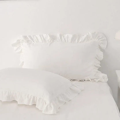 Multi Ruffled Celeste Charm Quilt / Doona / Duvet Cover set - Image 7