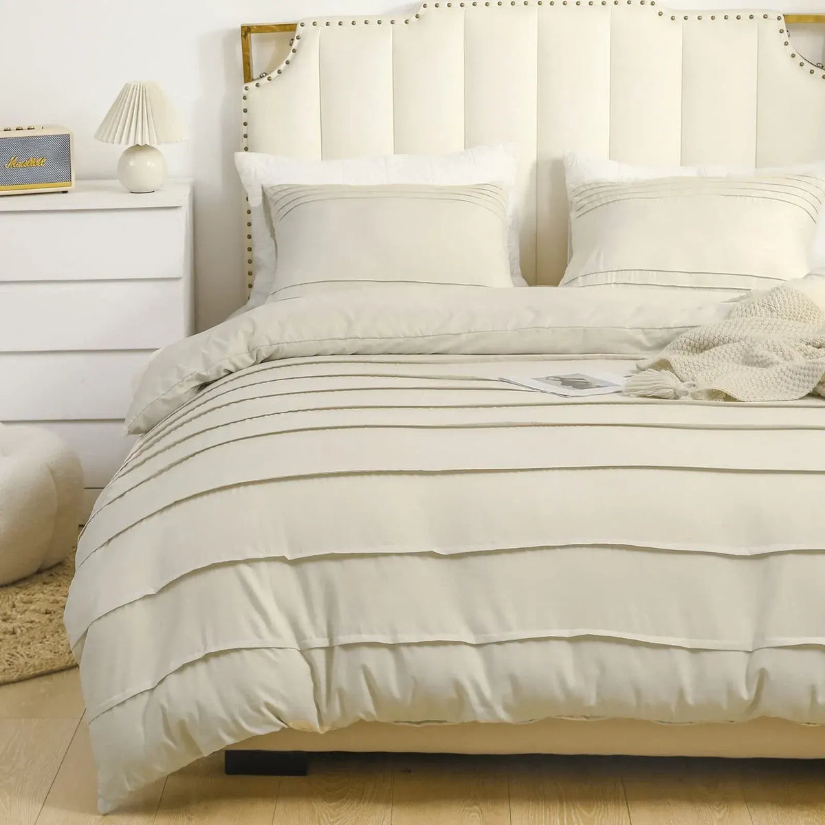 Stripes Sylvie Heritage Quilt / Doona / Duvet Cover set - Image 3