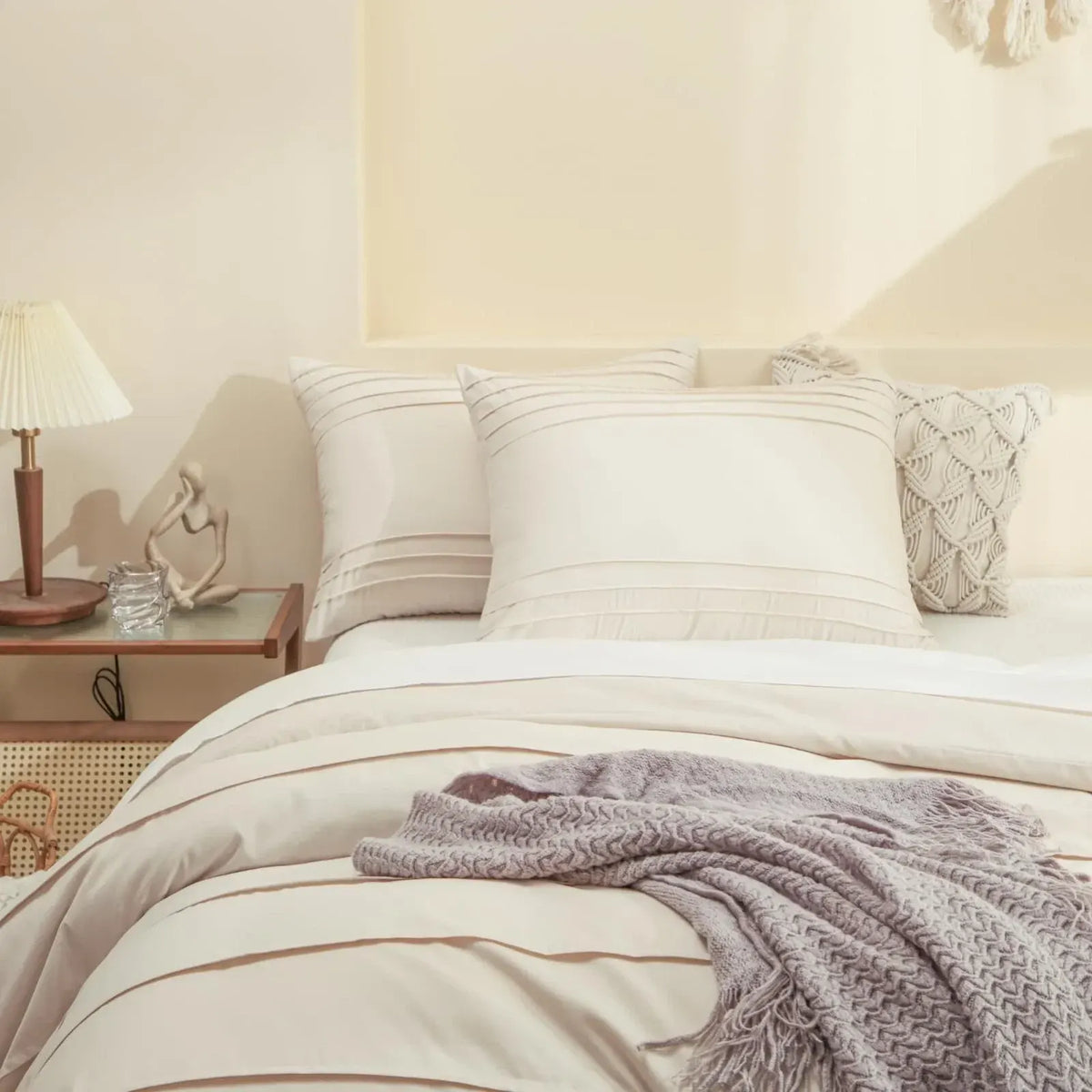 Stripes Sylvie Heritage Quilt / Doona / Duvet Cover set - Image 4