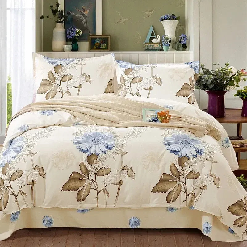 Stripe Lisbon Bloomscape Quilt / Doona / Duvet Cover set