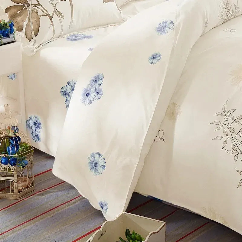 Stripe Lisbon Bloomscape Quilt / Doona / Duvet Cover set - Image 2