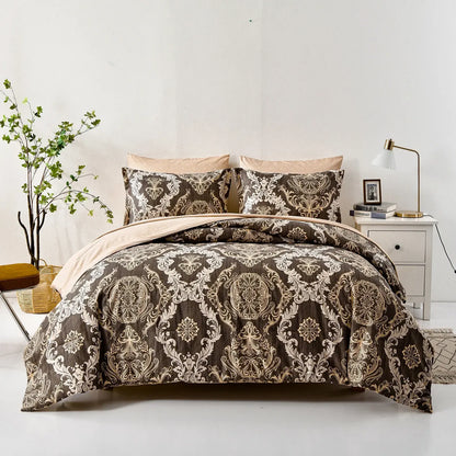 Damascus Aurelia Bloomscape Quilt / Doona / Duvet Cover set - Image 4