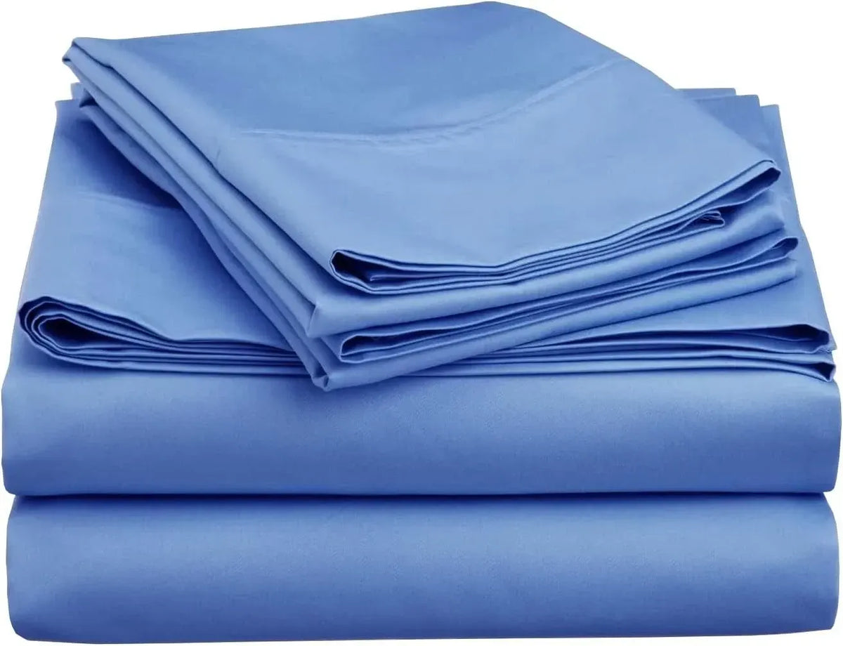 100% Cotton Navy Blue Maribel Dahlia Quilt / Doona / Duvet Cover set - Image 8