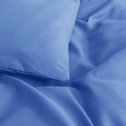 100% Cotton Navy Blue Maribel Dahlia Quilt / Doona / Duvet Cover set - Image 9