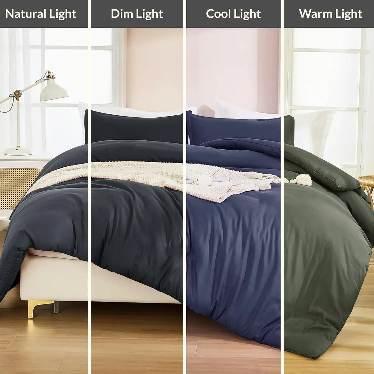 Bloomscape Venetian Leaf Quilt / Doona / Duvet Cover set - Image 2