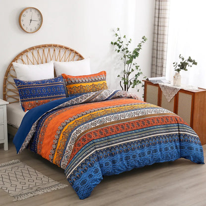 Stripe Aveline Marigold Quilt / Doona / Duvet Cover set - Image 2
