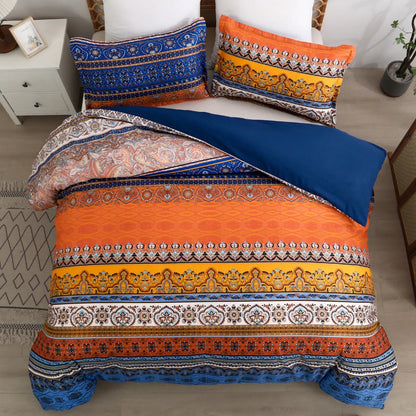 Stripe Aveline Marigold Quilt / Doona / Duvet Cover set - Image 3