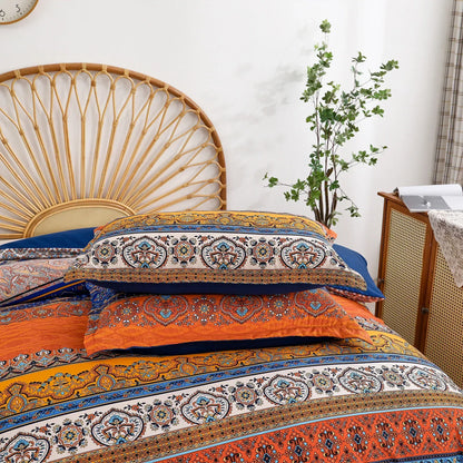 Stripe Aveline Marigold Quilt / Doona / Duvet Cover set - Image 4