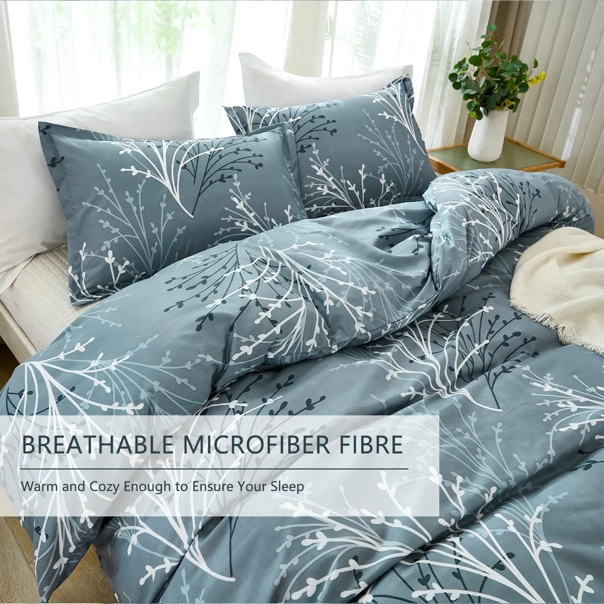 Bloom Sylvie Charm Quilt / Doona / Duvet Cover set - Image 8