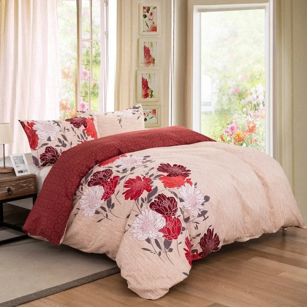 Butterfly Lombardy Botanical Quilt / Doona / Duvet Cover set - Image 2