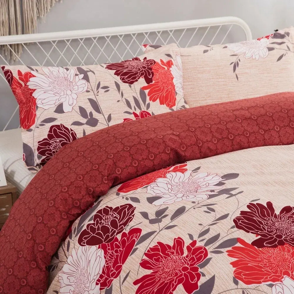 Butterfly Lombardy Botanical Quilt / Doona / Duvet Cover set - Image 3