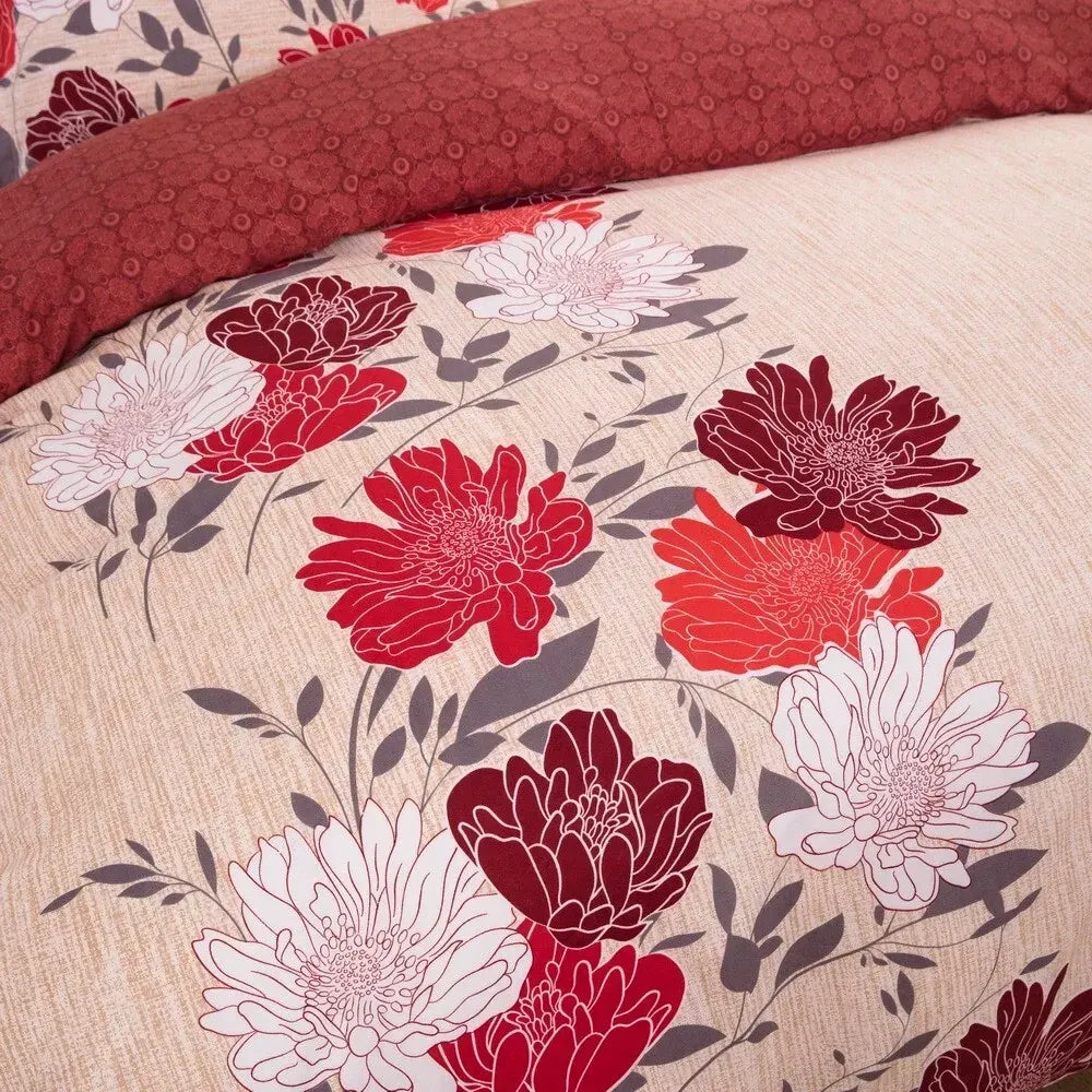 Butterfly Lombardy Botanical Quilt / Doona / Duvet Cover set - Image 5