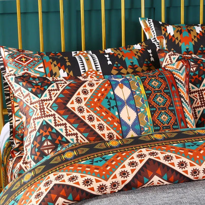 Stripe Belgravia Ivy Quilt / Doona / Duvet Cover set - Image 3