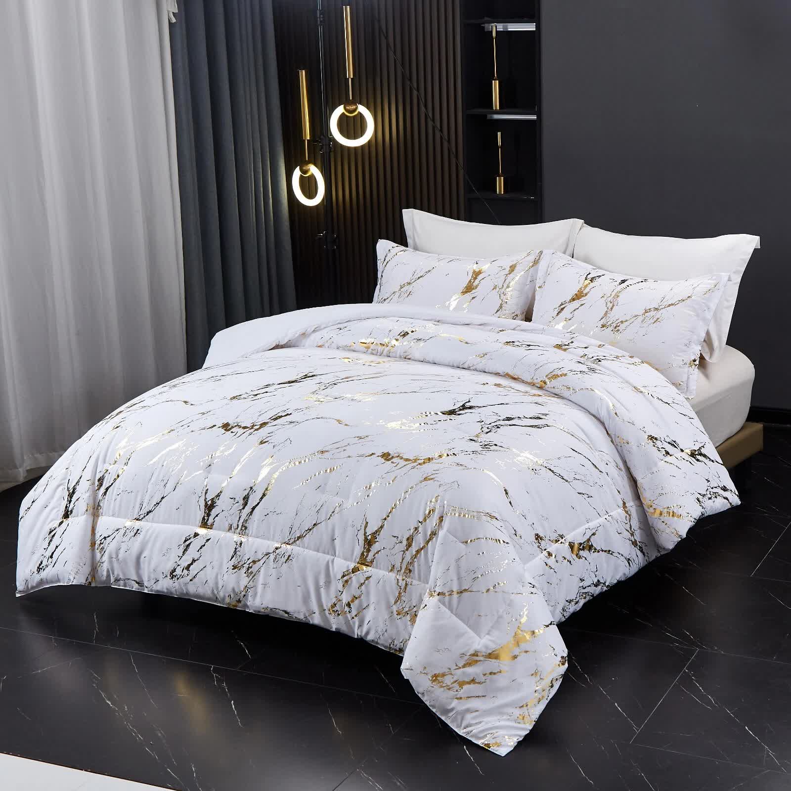 Cloud Rest Bedding Collection – Minimal 3‑Piece Comforter - Image 4
