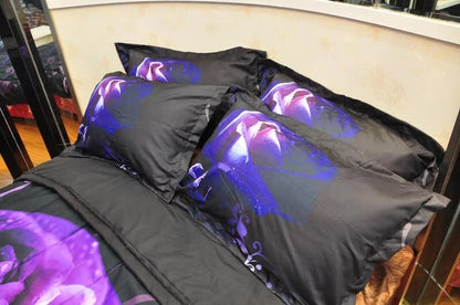 Rose Golden Hour Comforter Set – Aesthetic 3‑Piece Bedroom Mood - Image 5