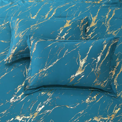 Cozy Cloud 3 Teal ‑Piece Comforter Bundle – Instagram‑Ready Bedroom - Image 8