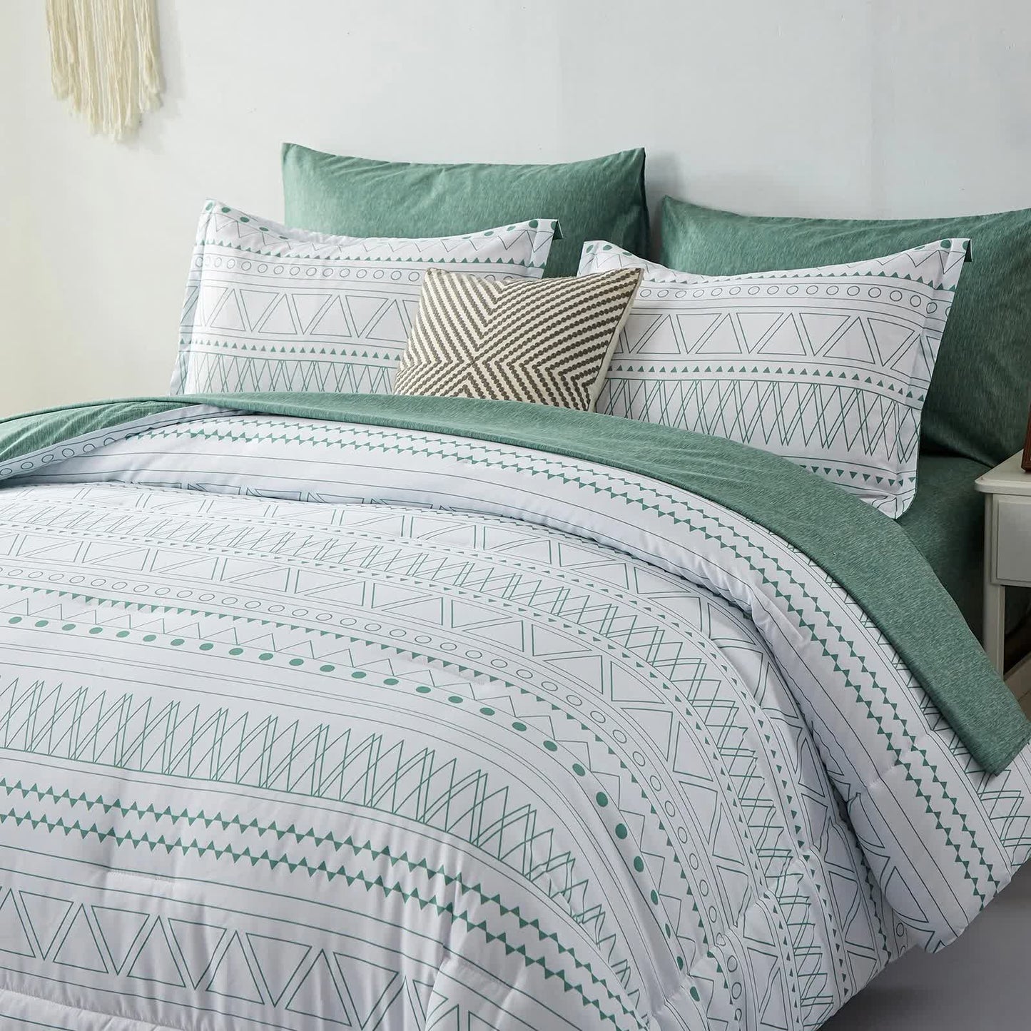 Boho Vibes Bedding Set – 3‑Piece Comforter & Pillow Covers - Image 4