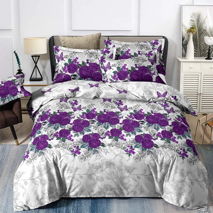 Luxe Loft Purple rose Quilted Comforter & Shams – Trending 3‑Piece Set - Image 7