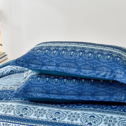 Boho Vibes blue Bedding Set – 3‑Piece Comforter & Pillow Covers - Image 5