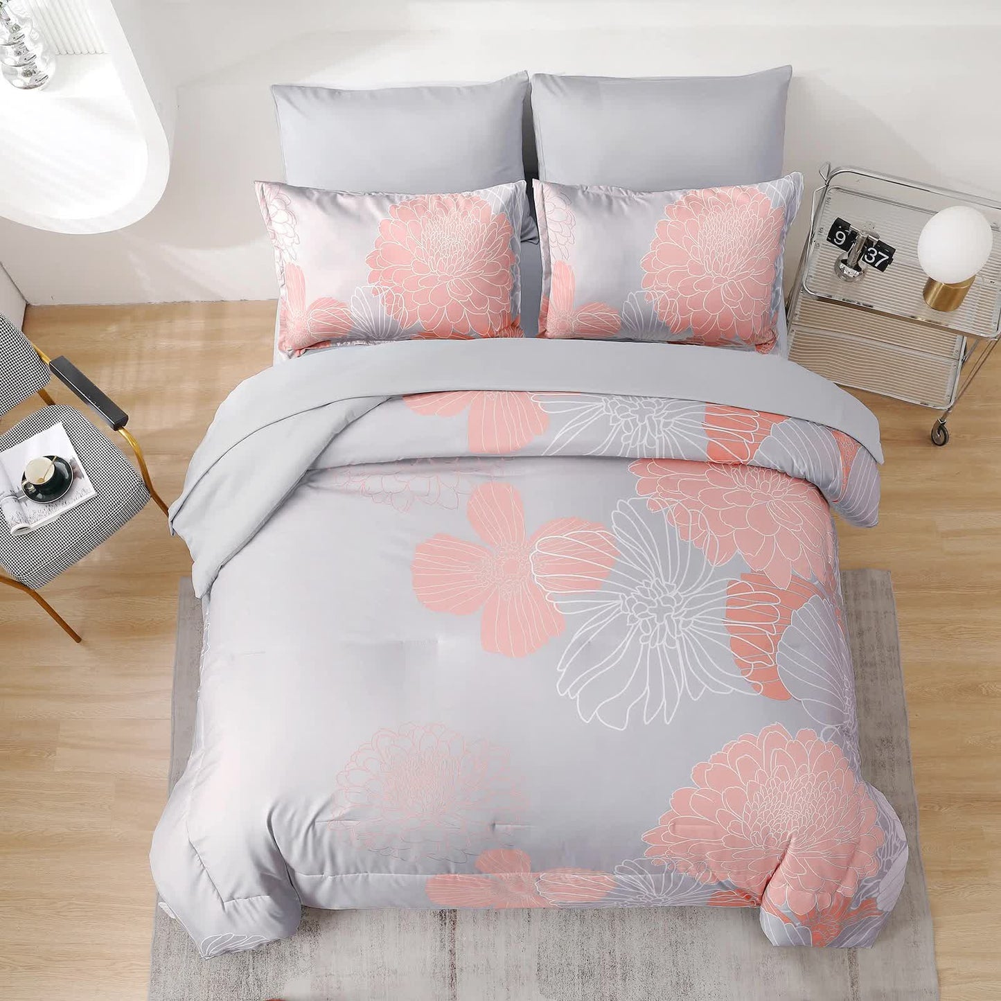 Zen Retreat Quilted Comforter Bundle – 3‑Piece Serenity Style - Image 2