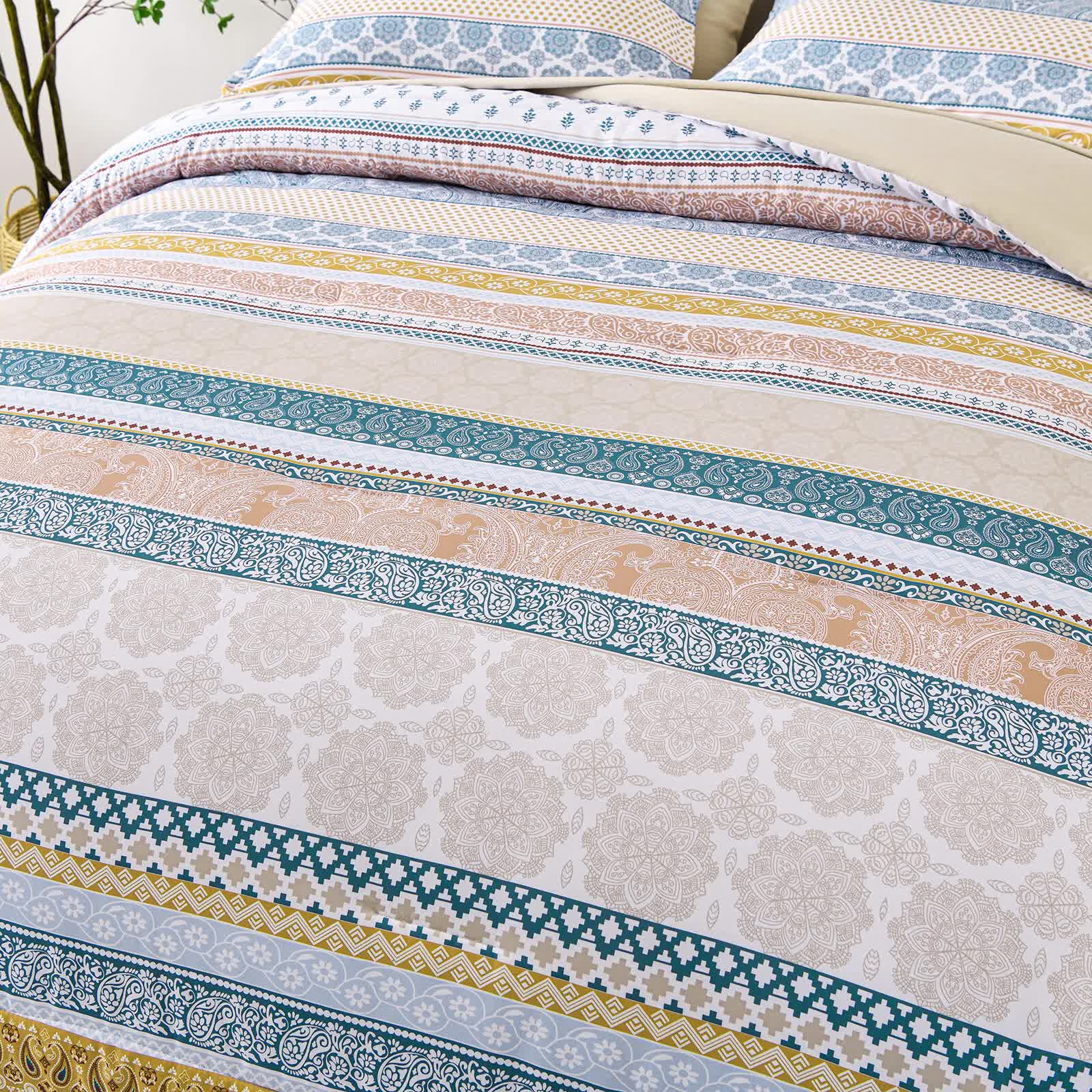 Luxe Loft Boho Quilted Comforter & Shams – Trending 3‑Piece Set - Image 5