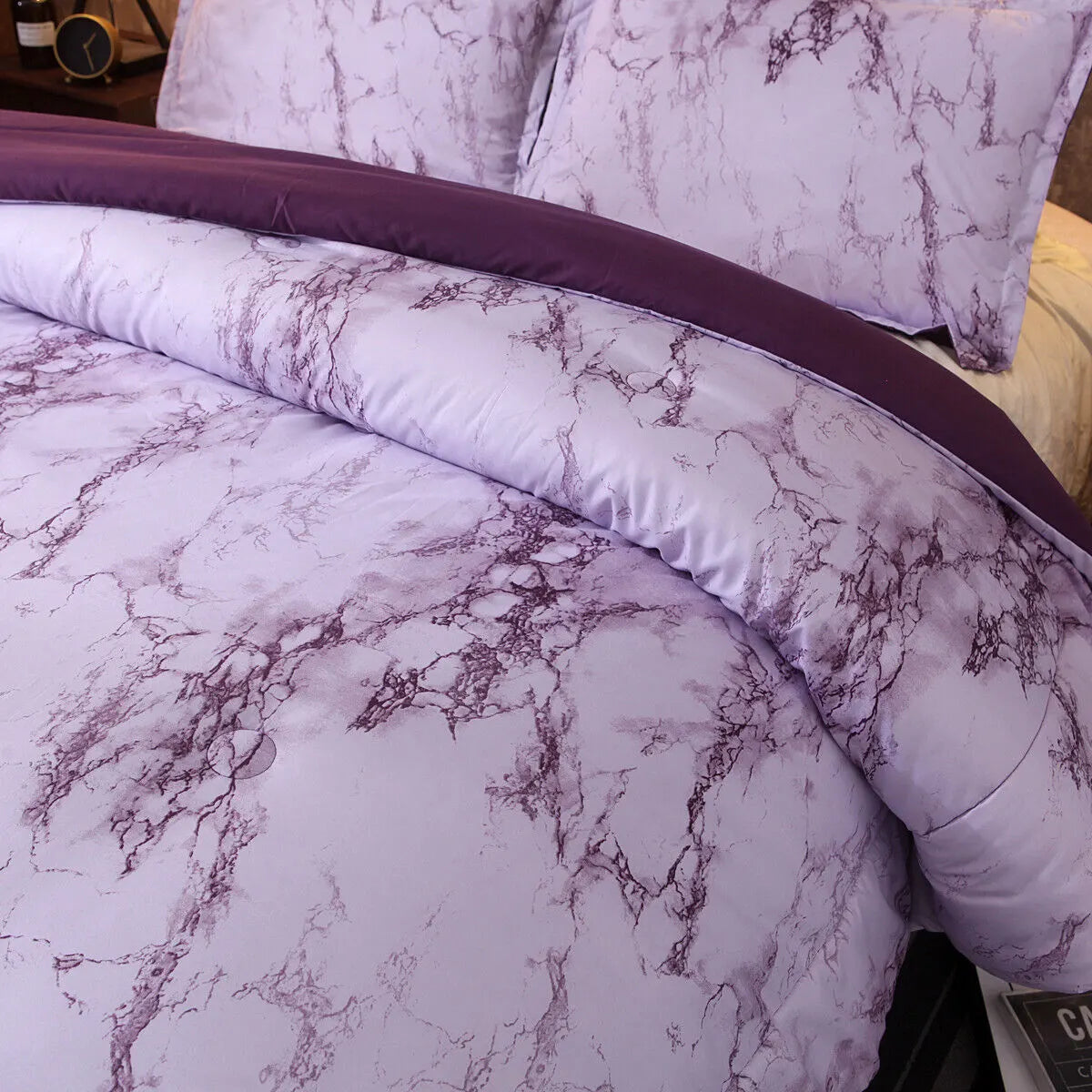 Ethereal Pastel Dreamy Lightweight 3 Pc Comforter & Pillow Cover Set - Image 4