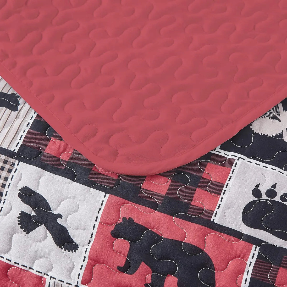 Christmas feel Queen Bedspread Set - Image 7