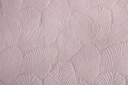 100% Cotton Embossed Blush Rose Coverlet Bedspread Set - Image 7