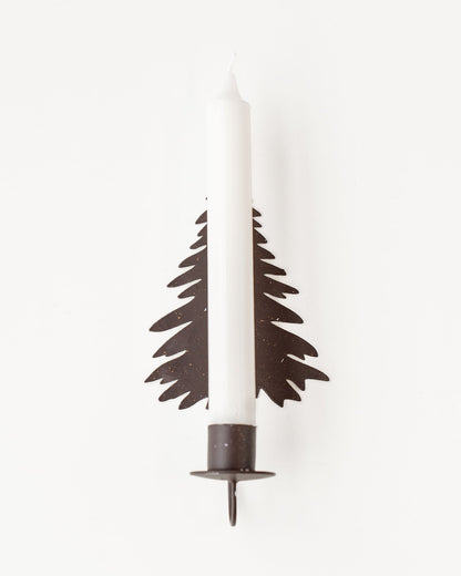 casa-verde-xmas-tree-wall-sconce-9-x-19cm-rust - Image 2