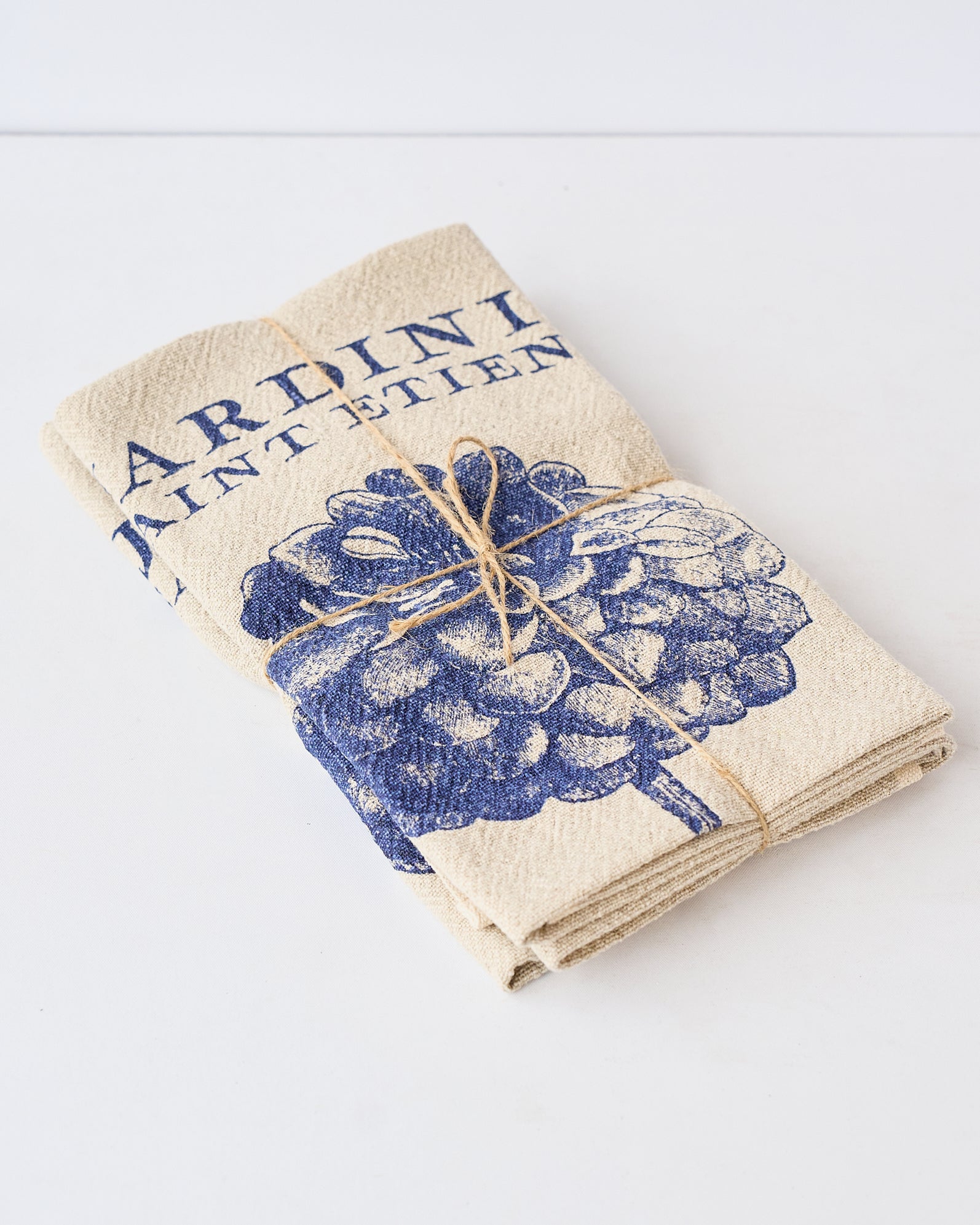 casa-verde-tea-towel-vintage-linen-cott-le-jardinier - Image 2