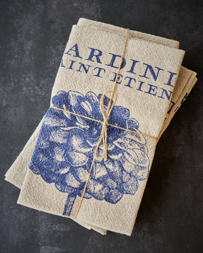 casa-verde-tea-towel-vintage-linen-cott-le-jardinier - Image 3