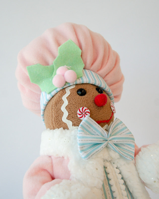 LUXURY CHRISTMAS GINGERBREAD TABLE DECORATION 38CM - Image 2