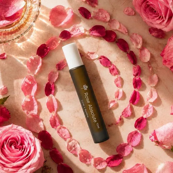 Rose Absolute Essential Oil Roll-on — Heart Softening Ritual for Emotional Nourishment, Self-Love & Calm