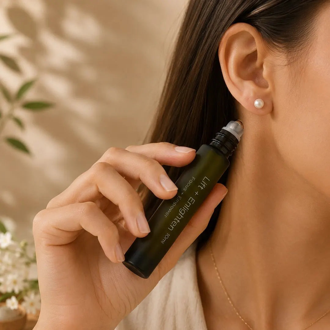 Lift + Enlighten Essential Oil Roller — Mood Uplift, Social Confidence & Emotional Brightening Ritual - Image 2